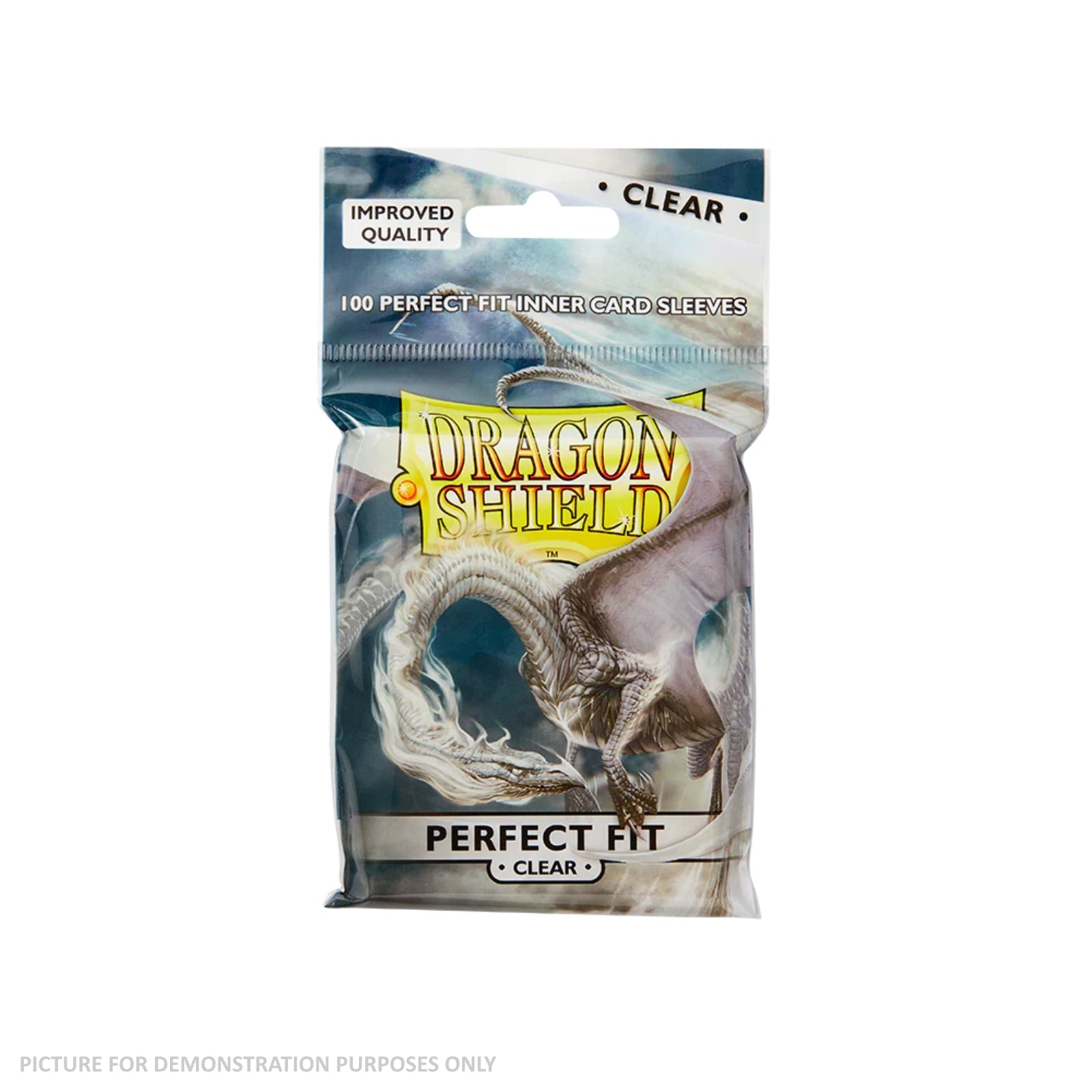 Dragon Shield 100 Perfect Fit Sleeves - Clear